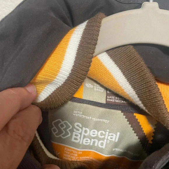 Special blend snowboarding gray ski jacket size Medium - Picture 3 of 11